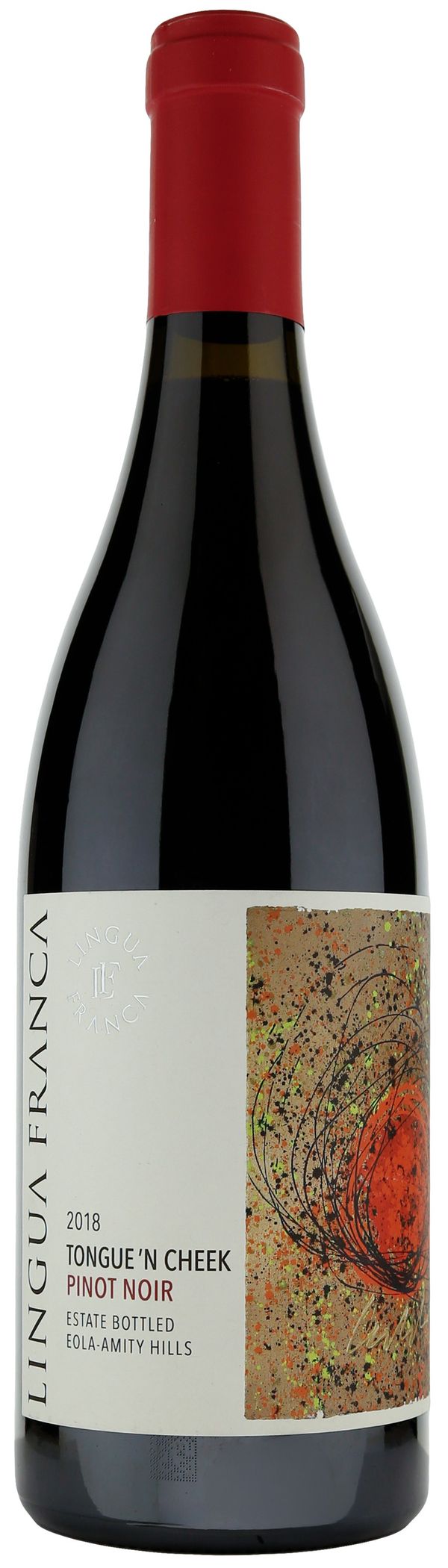Lingua Franca Tongue'n Cheek Pinot Noir Eola-Amity Hills Oregon 2018 