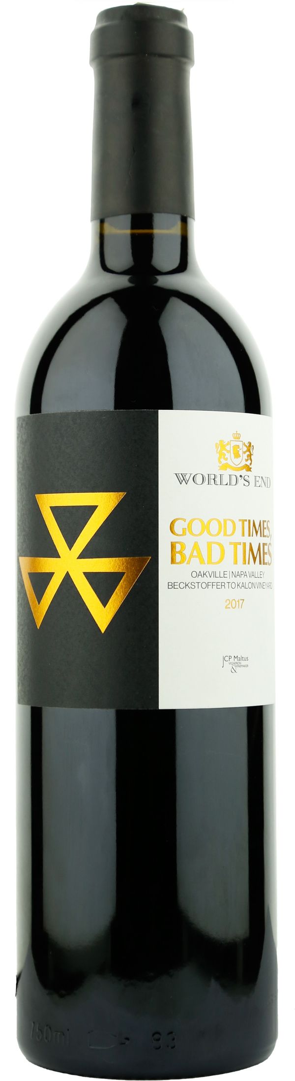 World's End Good Times Bad Times Napa Valley Beckstoffer To Kalon 2017 
