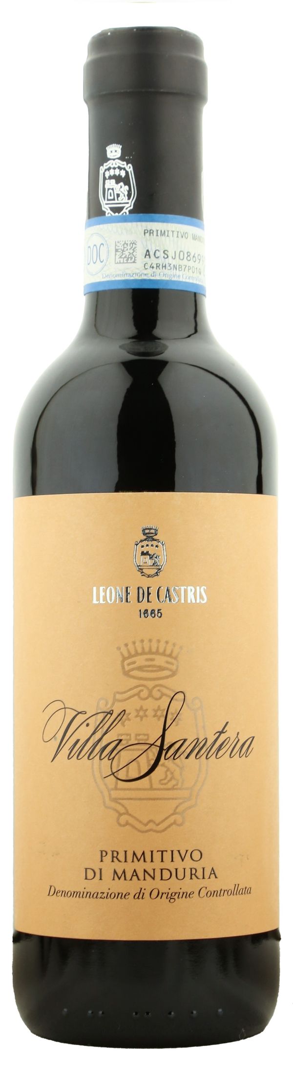 Leone de Castris Villa Santera Primitivo di Manduria DOC 2022 0,375L 