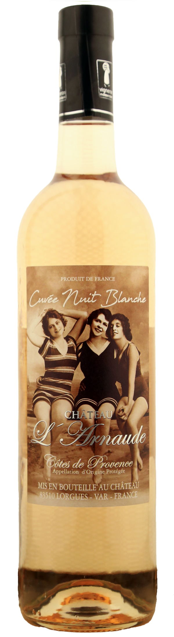 Château l'Arnaude Cuvée Nuit Blanche Rose Côtes de Provence AOP 2024