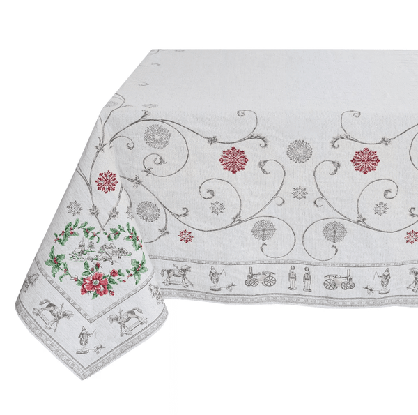 Tissus Toselli Jacquard staltiesė NOEL 180 x 280 cm