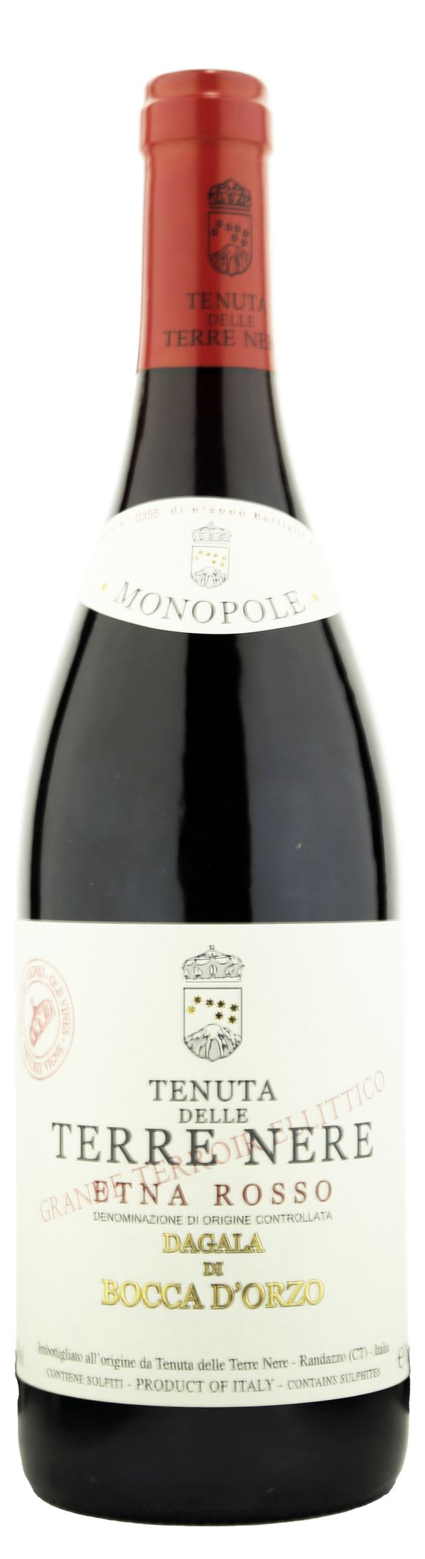 Tenuta delle Terre Nere Dagala di Bocca d'Orzo Etna  Rosso DOC 2022