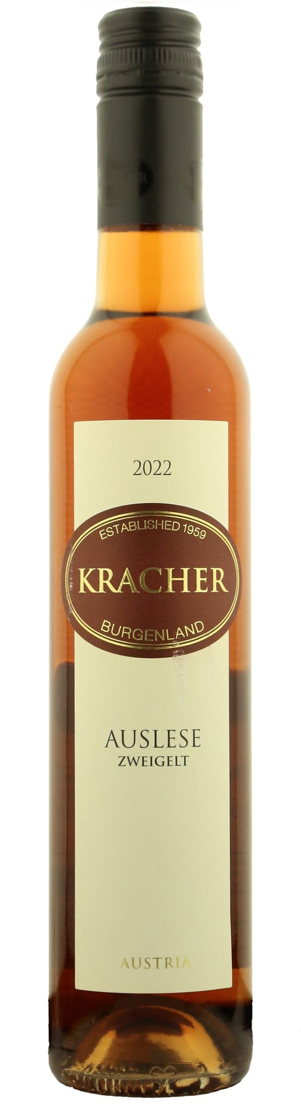 Kracher Zweigelt Auslese Burgenland 2022 0,375 L 