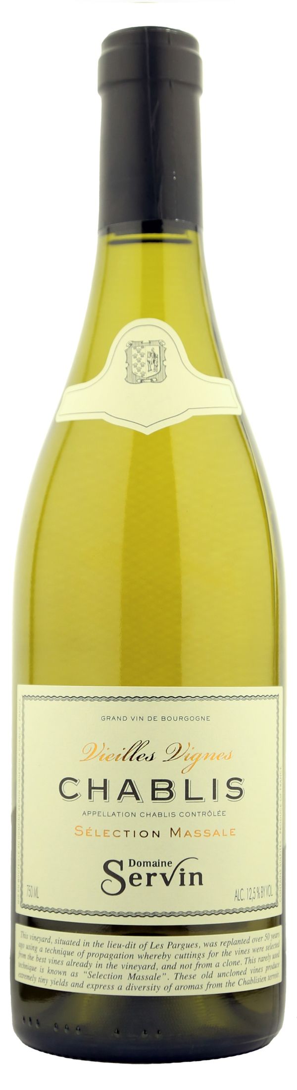 Domaine Servin Chablis Vieilles Vignes Massale AOC 2023 