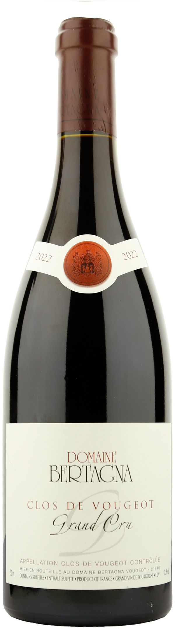 Domaine Bertagna Clos de Vougeot Grand Cru 2022