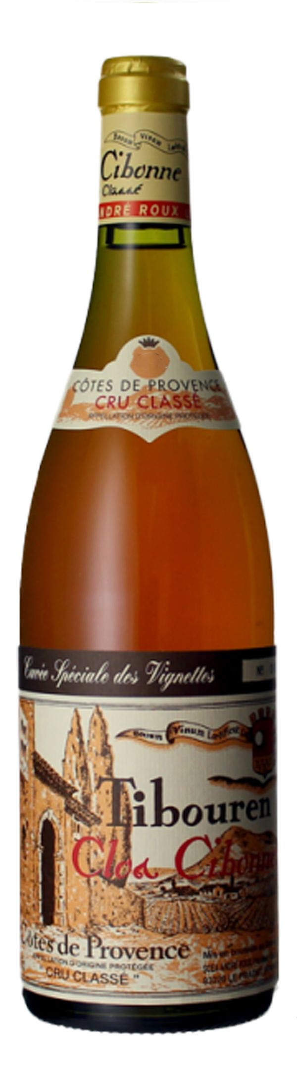 Clos Cibonne Cotes de Provence Cru Classe Rose Cuvee Speciale des Vignettes 2022