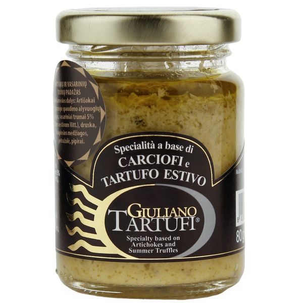 G. Tartufi artišokų ir vasarinių trumų padažas 80 g