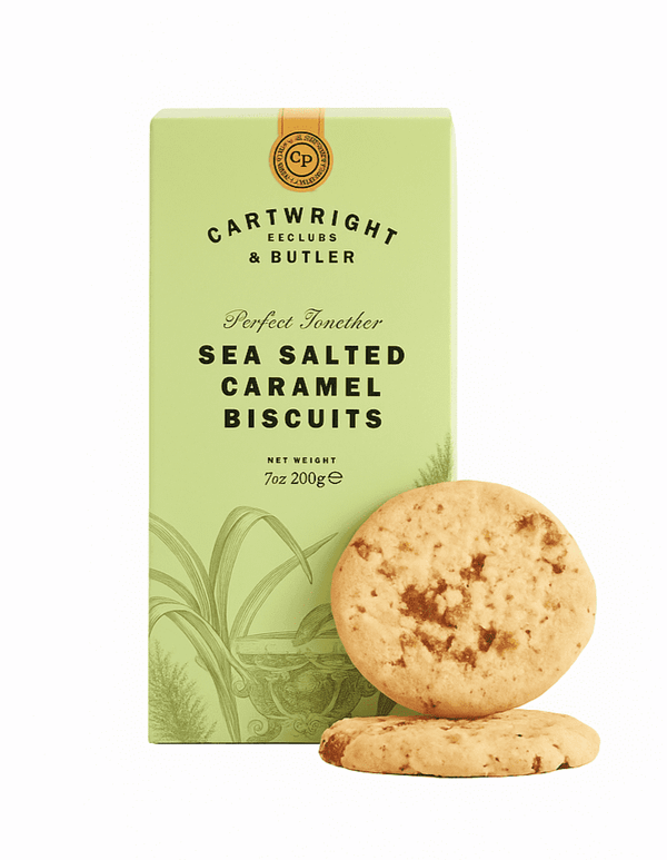 Cartwright&Butler sviestiniai sausainiai su sūdyta karamele 200 g