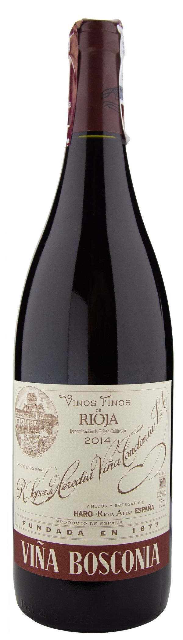 López de Heredia Viña  Bosconia Reserva Rioja 2014 