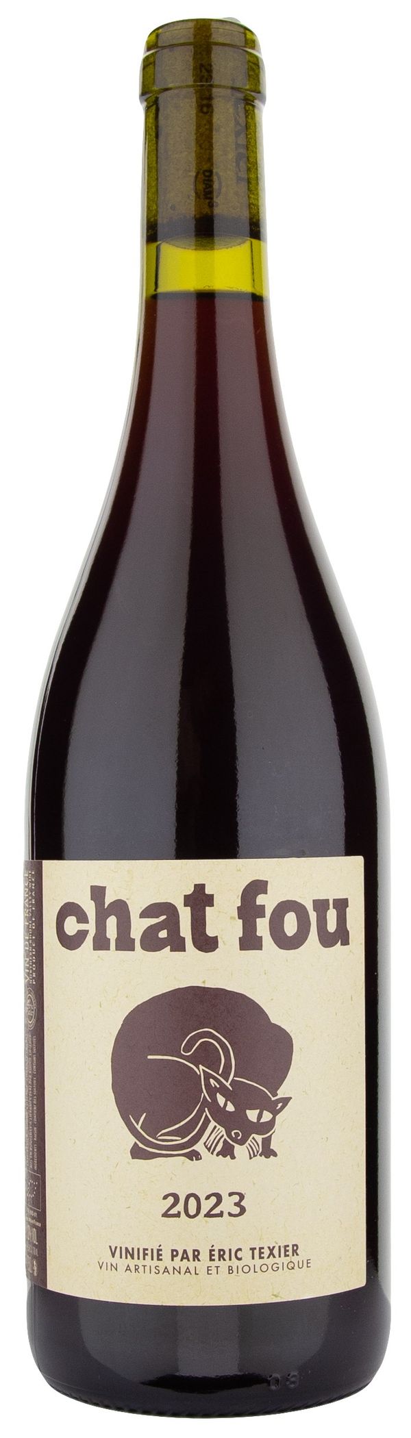 Eric Texier Chat Fou Cotes du Rhone 2023