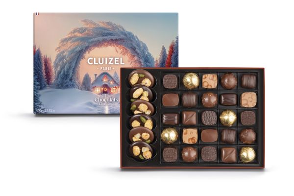 Michel Cluizel kalėdinių saldainių rinkinys 335 g