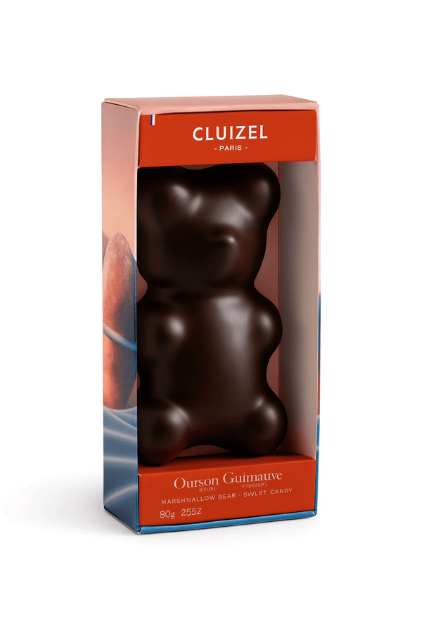 Michel Cluizel zefyrinis meškiukas su šokoladu 50 g