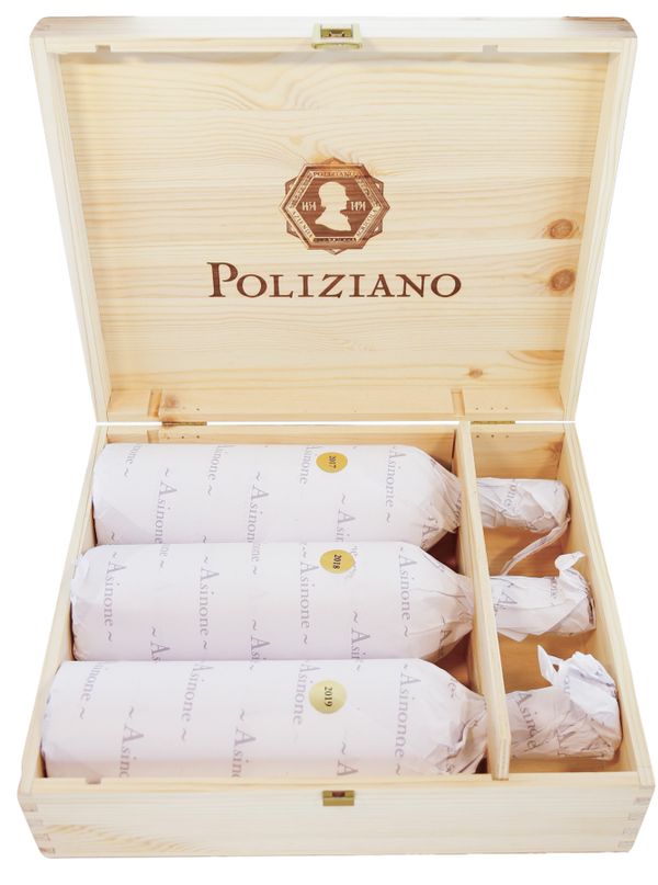 Poliziano Vino Nobile di Montepulciano Asinone 2017, 2018, 2019 rinkinys 