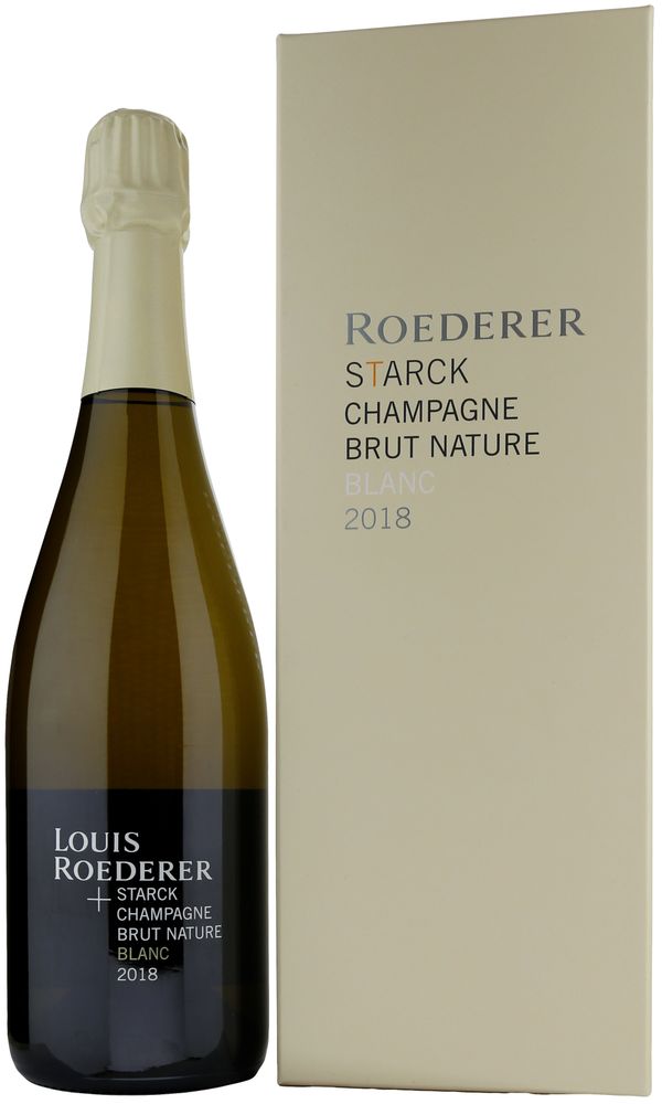 Champagne Louis Roederer Philippe Starck Brut Nature (gift box) 2018