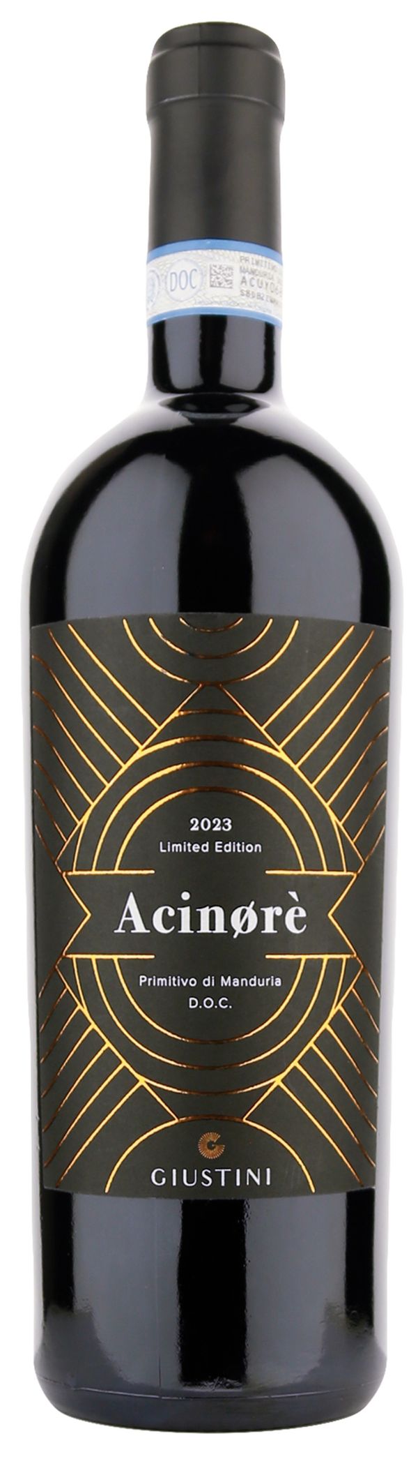 Giustini Acinorè  Limited Edition Primitivo Manduria 2023 
