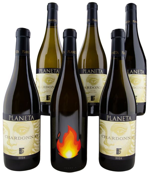 Planeta Chardonnay Menfi BIO 2024 (Specialus 6 butelių leidimas 30-mečio proga)