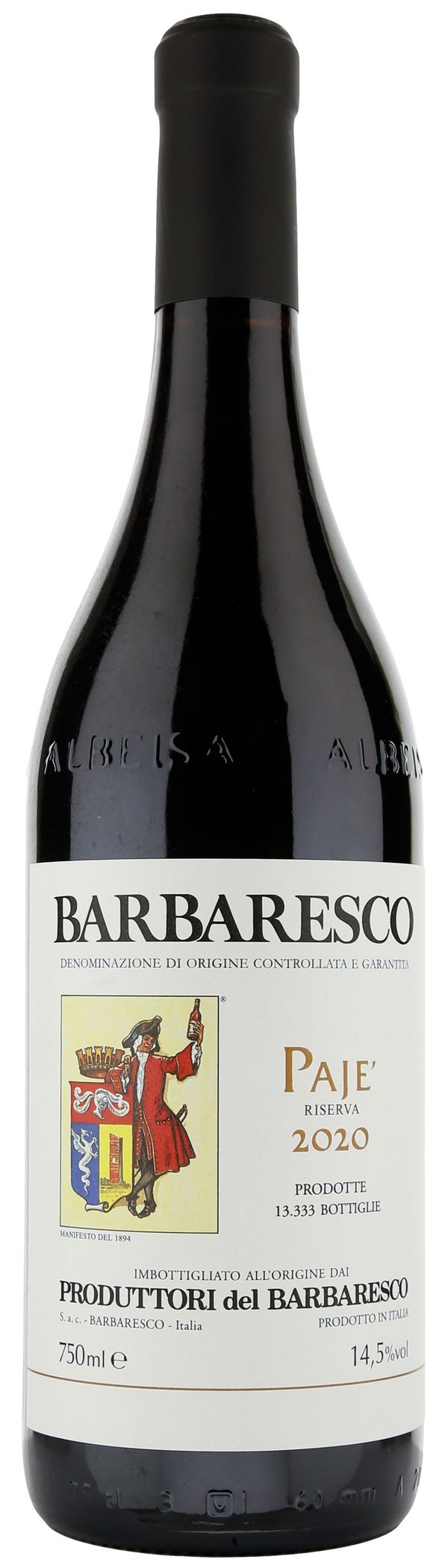 Produttori del Barbaresco Barbaresco Riserva Pajé 2020 