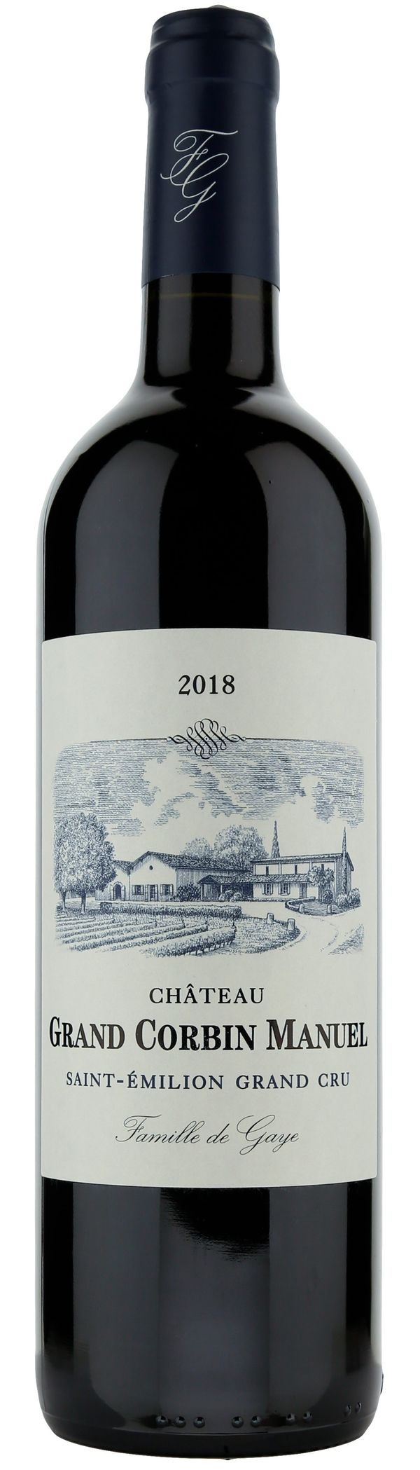 Chateau Grand Corbin Manuel Saint-Emilion Grand Cru 2018